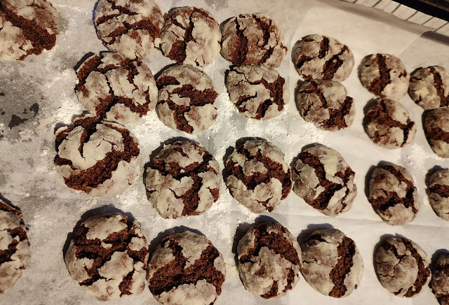 Easy Chocolate Crinkle Cookies Recipe -- Dairy Free, With Oil